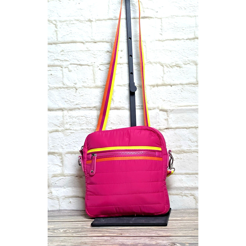 Sondra Roberts Valentina‎ Pink Crossbody Purse Bag